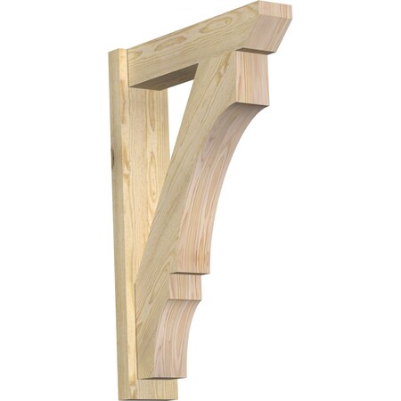 Balboa Slat Rough Sawn Outlooker, Douglas Fir, 6W X 24D X 36H